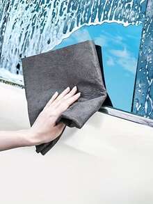 Magical Cleaning Cloth, Streak-Free Glass Cleaning Cloth, Mirror Cleaning Cloth, Reusable Super Soft Microfiber Towel, Streak-Free And Waterless, Suitable For Windows, Mirrors, Car Washing, Kitchen And Bathroom Surfaces, Thickened Scratch-Resistant Magical Super Fiber Cleaning Cloth For Home Glass And Mirror Wiping - Multicolor 2 - View 7