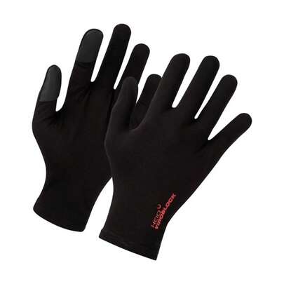 Premier Unisex Adult HeiQ Viroblock Touch Gloves (Black) - 95% Cotton/5% Elastane - 170gsm - (RW7924)