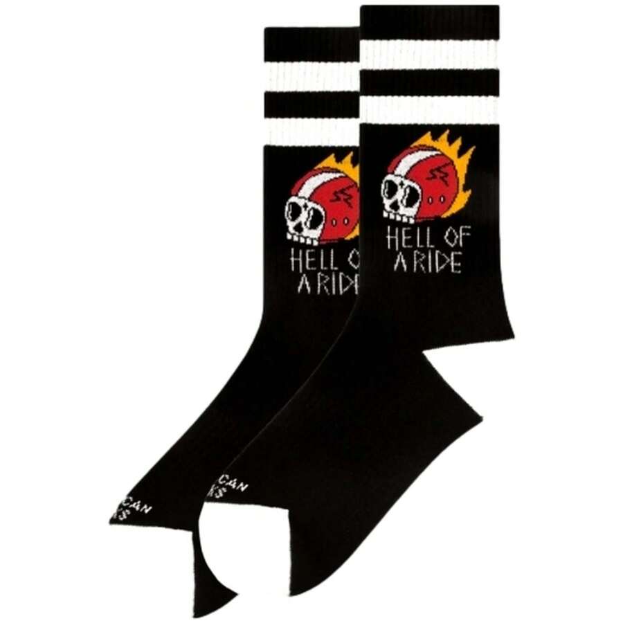 American Socks Men Crew Socks - Black - View 1
