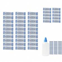 Botella de Lavado Nasal de 250ML - Natural para Adultos y Niños, Alivia Congestión, Ronquidos y Alergias - Marca NUTRITION - Blanco y azul - Ver 2