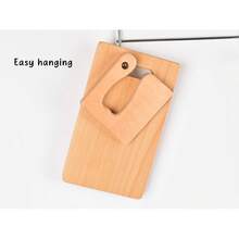 2 Pieces SetPersonalized Kids Chef Set - Wooden Cutting Board & Pretend Play Kitchen Tools, Educational Gift For Toddlers 3-5, Custom Name Engraved - Two-piece Set - View 6