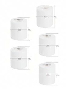 10卷装四层加厚家用卫生纸，家庭必备，包含面巾纸、面巾纸和餐巾纸。家庭装适用于清洁和日常使用，材质柔软，适用于家庭、酒店和客房 - 彩色 - 查看 11