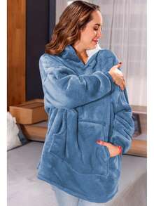 Women Lounge Robes - Azul Claro - View 2