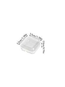 1pc 925 Sterling Silver Plated Platinum Simple INS Style Bar Ring, Minimalist European & American Fashion Niche Single Row Half Circle Micro-Inlaid Diamond Knuckle Ring - White - View 11