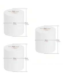 10卷装四层加厚家用卫生纸，家庭必备，包含面巾纸、面巾纸和餐巾纸。家庭装适用于清洁和日常使用，材质柔软，适用于家庭、酒店和客房 - 彩色 - 查看 12