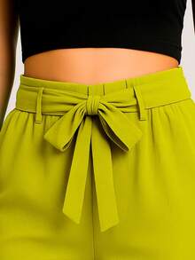 Swisz Women Pants - Yellow - View 2