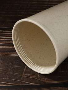 1pc Plastic Coffee Cup, Travel Mug With Lid - Multicolor - View 10