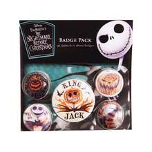 Nightmare Before Christmas Badge Set (Pack Of 5) (Multicoloured) - 100% Mixed - (PM5653) - Multicolor - View 2