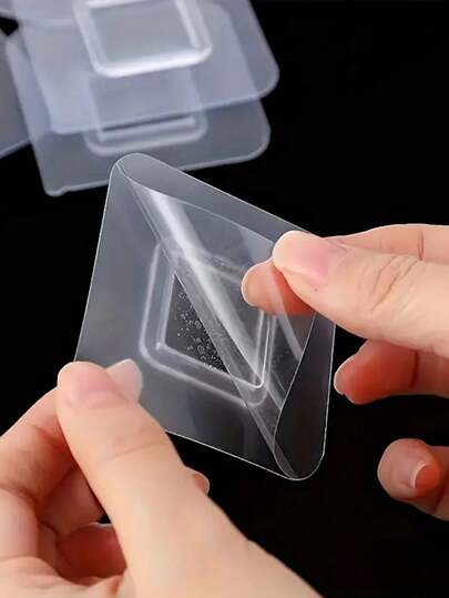 [Vedenpitävät koukut] Vedenpitävät seinäkiinnityskoukut kylpyhuoneeseen, keittiöön ja peiliin – muovipidike, jossa on erittäin vahva ote, ruostumaton, kosteutta kestävä, helppo asentaa ilman poraamista suihkutarvikkeille, puhelimille, avaimille, pyyhkeille, partahöylille ja muille; monipuolinen ripustusratkaisu kylpylään, pyykkitupaan ja eteiseen; kirkas/luonnollinen viimeistely; kevät- ja pääsiäissisustus, päivittäinen järjestely, kompakti, kevyt, säänkestävä kiinnitys