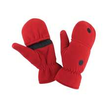 Result Unisex Winter Essentials Palmgrip Glove-Mitt (Red) - 100% Polyester - (BC3059) - Red - View 1
