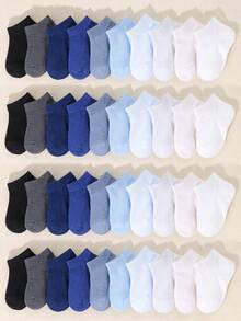 10 Pairs Newborn Baby Socks, Preemie Short Socks, Seamless Socks For Baby Boys And Girls, Ankle Socks, Essential Baby Party Decoration And Holiday Gifts For Halloween, Thanksgiving, Christmas - Multicolor - View 1