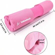 Barbell Pad Squat Pad Squats Hip Thrusts Lunges Glute - Neck Shoulder Protective Pad With Nylon Padding Support, Fit Smith And Standard Weightlifting Cushion