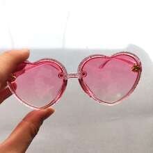 Óculos de sol infantil coracão Cute com abelha Blogueirinha Menina Kids