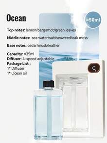 Automatic Aromatherapy Diffuser Mist For Home, Room, Bedroom, Office, Hotels - Long Lasting Deodorizer And Air Freshener - Choice Of Fragrance Oils - Quiet Ultrasonic Diffuser - Mini Portable Aroma Diffuser