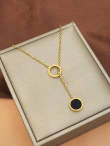 4 件/套女士 18K 镀金方形白色人造珍珠项链、手链、耳环套装 - 生日、母亲节、情人节、约会、舞会、婚礼季、波西米亚度假风格情人节礼物 - 彩色 - 查看 6