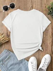 Women T-Shirts - White - View 3