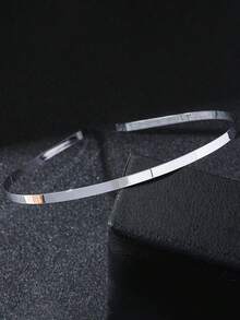 1 chiếc băng đô 7mm/5mm, trang sức thủ công DIY kiểu cổ điển, băng đô tối giản unisex cho hàng ngày và các bữa tiệc sang trọng, phụ kiện tóc, băng đô cài tóc, phụ kiện đội đầu. - Nhiều màu - Xem 8