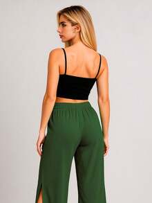Swisz Women Pants - Army Green - View 7