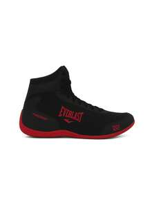 Forcek Casual Women's Men's Tennis Training Gym Boots Short Boots - F - Đen/Đỏ - Xem 2