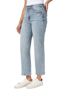 Kensie Jeans The Ella High-Rise Straight Leghalloween - Lora - View 6