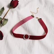 1-3-5件套夸张蓬松针织腰带，毛绒颈链，欧美风格 - 時尚項圈 - 查看 8