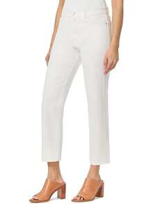 Kensie Jeans The Ella High-Rise Straight Leghalloween - White - View 6