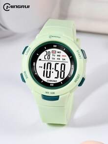 MINGRUI Best-Selling Children's Casual Fashion Sports Watch, 30M Waterproof, Luminous, Chronograph, Alarm Clock, Multi-Function Student Watch For Boys And Girls, Suitable For School Supplies - Multicolor - View 14