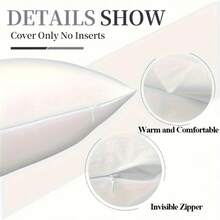 Ultra-Soft Christmas Gnome Throw Pillow Cover 17.7" Square - Festive Holiday Decor, Single-Sided Print, Perfect For Living Room & Bedroom, No Insert Included Gnome Pillow Covers