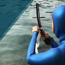 Flexible Silicone Snorkel For Diving, Freediving And Spearfishing - Multicolor - View 7