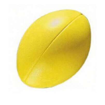 Carta Sport Sponge Rugby Ball (Yellow) - 100% Mixed - (CS1079)