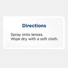 Streak-Free Lens Cleaner 8 Oz Spray Bottle, 1 Count