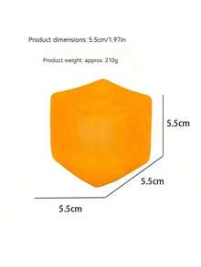 2026款 1个/5个/10个装 感官挤压魔方玩具 - 减压魔方，挤压球，手持桌面玩具，缓解焦虑，适合教室、户外、办公室随时减压，是桌面装饰、课堂奖品、派对礼物和节日礼物的完美之选！ - 复活节礼物 - 礼物 - 完美礼物 - 彩色 - 查看 4