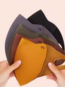 5pcs Merrald Autumn/Winter Warm Mask, Windproof, Seamless, Slimming, Washable Face Cover - Multicolor - View 13