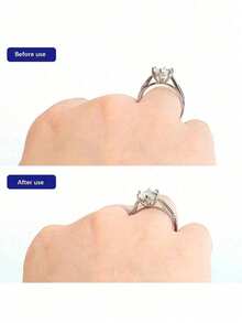 Resin Ring Adjuster, Invisible Ring Sizer Pad, Suitable For Loose Rings, Fits All Finger Sizes. Invisible Ring Sizer Adjuster, Suitable For Loose Rings - Multiple Finger Sizes Available, Comfortable And Protective. Adjustable Clear Tightener, Sizer Adjustment Tool, Jewelry Protector, Suitable For Loose Rings. Ring Adjuster Fits Any Ring, Multiple Sizes Available. Women's Ring Adjuster. - Multicolor - View 4