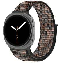 编织表带兼容三星 Galaxy Watch 8 表带 40 毫米 44 毫米/Galaxy Watch 8 Classic 46 毫米，弹性尼龙降落伞运动表带弹力面料腕带兼容三星 Galaxy Watch 8/8 Classic 40 44 46 毫米女款/男款 - Galaxy watch 8/8 Classic - 查看 33