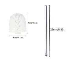 半套重型马桶刷带支架,壁挂式长柄马桶清洁刷(带支架),柔性马桶清洁刷,浴室清洁刷,深槽清洁刷头,防滑手柄,全面清洁,适用于浴室和卫生间,家居清洁用品 - 彩色 - 查看 7