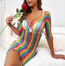 Striped - Red - View 5