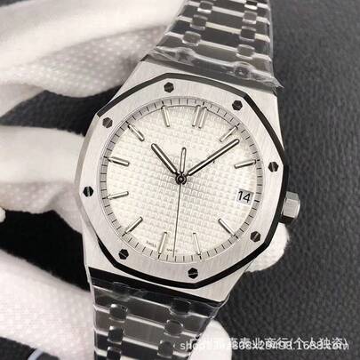 あいじあび 全自動機械式時計 ロイヤルオーク 高級防水夜光 15500シリーズ 時計工場バッチ