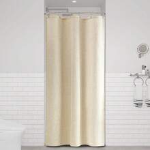 Stall Linen Shower Curtain 36 X 72, Narrow Half Small Beige Ultra Thick Fabric Shower Curtain Set With 6 Hooks, Natural Boho Farmhouse Rustic RV Camper Bath Curtains For Bathroom, Cream{"Color_name":"FlaxLinen","Size_name":"36\"Wx72\"L(Packof1)"} - 多色3 - 查看 7