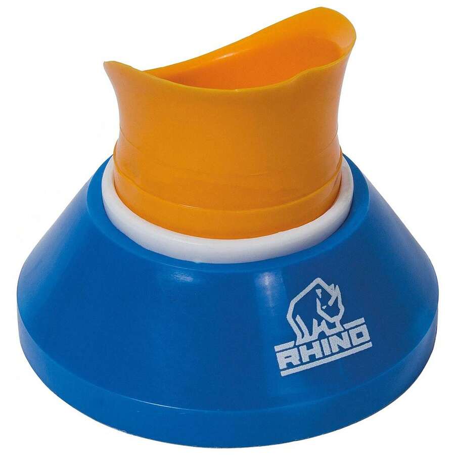 RHINO Pro Rugby Kicking Tee (Blue/Yellow) - 100% Plastic - (RD250) - Blue - View 1