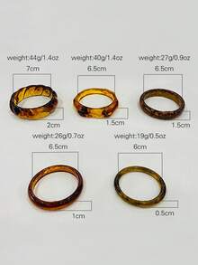 Bộ 6 vòng tay mạ vàng, vòng tay bản rộng, vòng tay dày, bộ vòng tay nữ, quà tặng cho phái nữ. - Nhiều màu - Xem 9