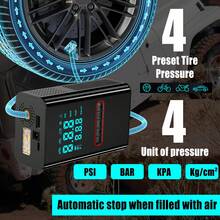 150PSI快速轮胎充气泵，汽车维修工具，夜间照明，户外救援设备，适用于所有车辆轮胎类型 - 彩色 - 查看 7