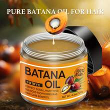 买一送一！4.3盎司巴塔纳护发油，纯正洪都拉斯巴塔纳果提取物植物油，有助于强健发根，消除分叉，持久抗毛躁，轻盈不油腻配方，滋养秀发，改善卷度，令秀发更浓密、更强韧、更健康。男女通用 - 120g/4.3oz - 查看 8