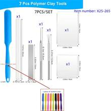Polymer Clay Oven Baking Molding PVC Soft Clay, Random 24/32 Color Soft Clay PVC Clay Making Tool Kit, Available For Purchase As Needed - Multicolor - View 19