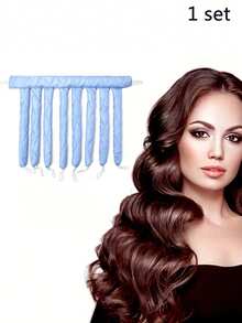 1pc No-Heat Hair Curler, Headband, Soft No-Heat Hair Curler, Heatless Hair Curler For Overnight DIY Hairstyle Tool - Multicolor - View 15