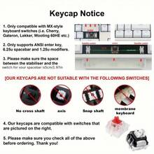 136 Keys Full Set Jelly Blue Keycaps, ABS Material Fashionable Design - Perfectly Fit 61/64/75/87/98/104 Mechanical Keyboards | Enhanced Aesthetics, Glossy Effect, Cute Keycaps - Only Keycaps - View 6