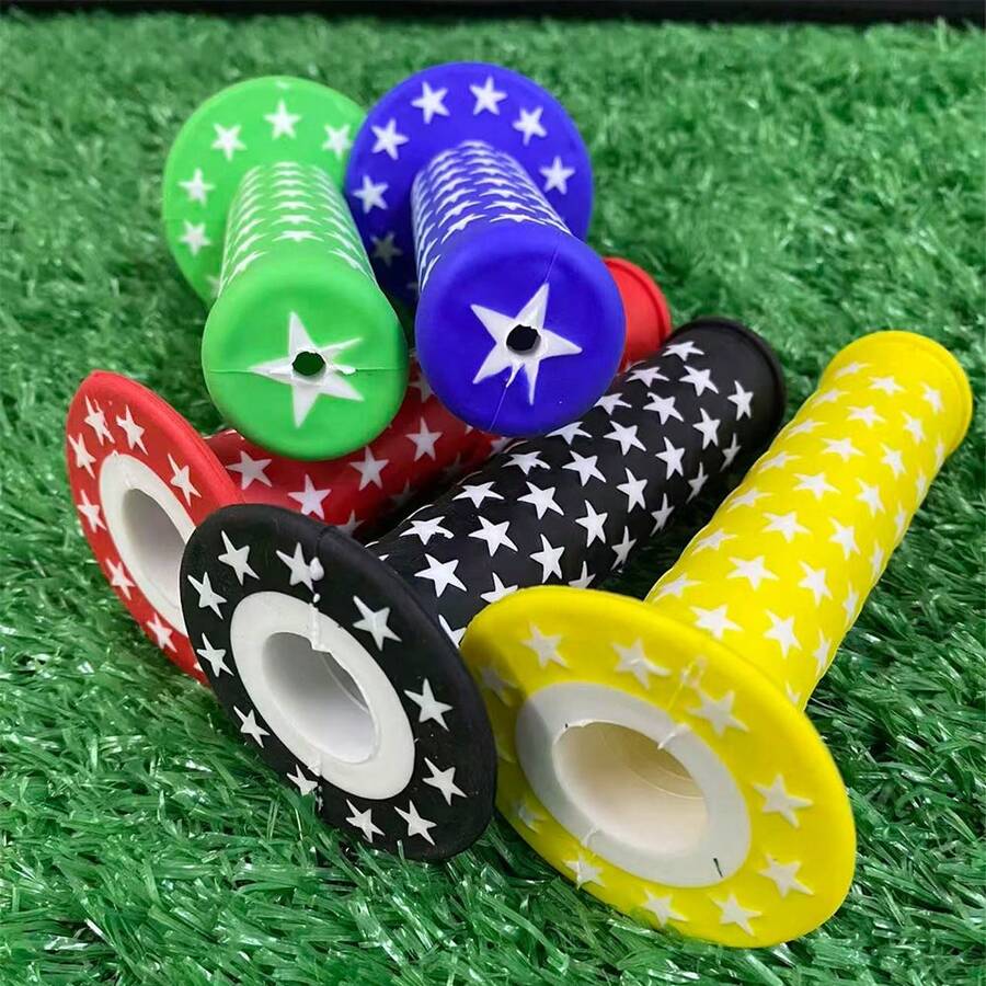 1 Pair Bicycle Accessories Rubber Bicycle Handlebar Riding Accessories - Multicolor - View 1