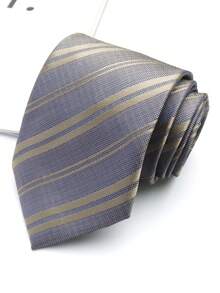 1pc Paisley Pattern Handmade Unisex Necktie, Suitable For Casual, Street, Daily, And Business Wear