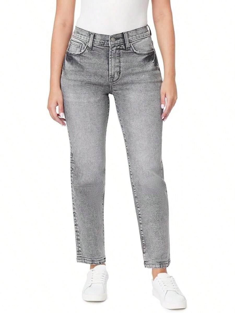 Kensie Jeans The Ella High-Rise Straight Leghalloween - Canberra - View 1