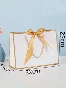 1 Túi Quà Tặng Thanh Lịch Có Nơ Ruy Băng In Chữ Tùy Chỉnh, Túi Quà Tặng Tiệc Lễ Hội, Túi Quà Tặng Đám Cưới, Có Nhiều Màu Sắc, Thích Hợp Cho Quà Tặng Sinh Nhật, Tân Gia, Ngày của Mẹ, Lễ Tốt Nghiệp, Đa Chức Năng, Trang Trí, Tái Sử Dụng, Tinh Tế, Chất Lượng Cao, Màu Sắc Rực Rỡ, Phong Cách Hiện Đại, Có Thể Tùy Chỉnh, Cá Nhân Hóa, Độc Đáo, Trang Trí Nhà Cửa Mới Mới, Túi Quà Tặng Tiệc - Nhiều màu - Xem 9